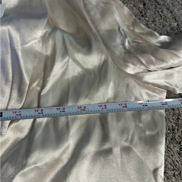 DISSH Oversized Kiah Pearl Satin Blazer US 4 NWT New jacket cream neutral button - Picture 12 of 16
